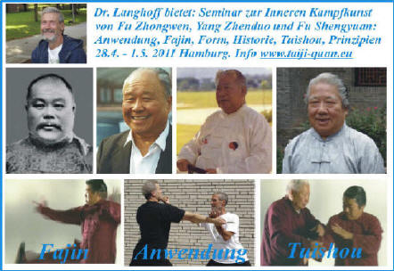 Yang Tai Chi Seminare Thema: Chu King Hung